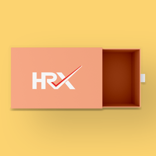 HRX printed Box Packaging