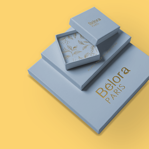 belora Paris printed box packaging